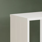 Maurice Singular Storage Unit in White High Gloss/White