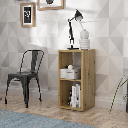 Maurice 1 Shelf Storage Unit in Artisan Oak