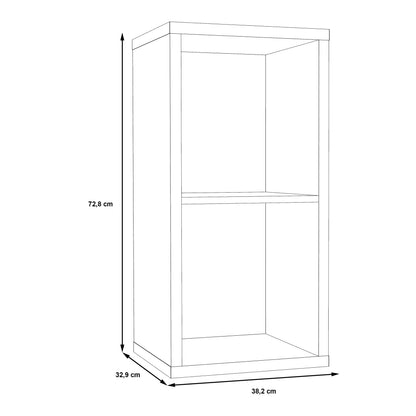 Maurice 1 Shelf Storage Unit in Artisan Oak