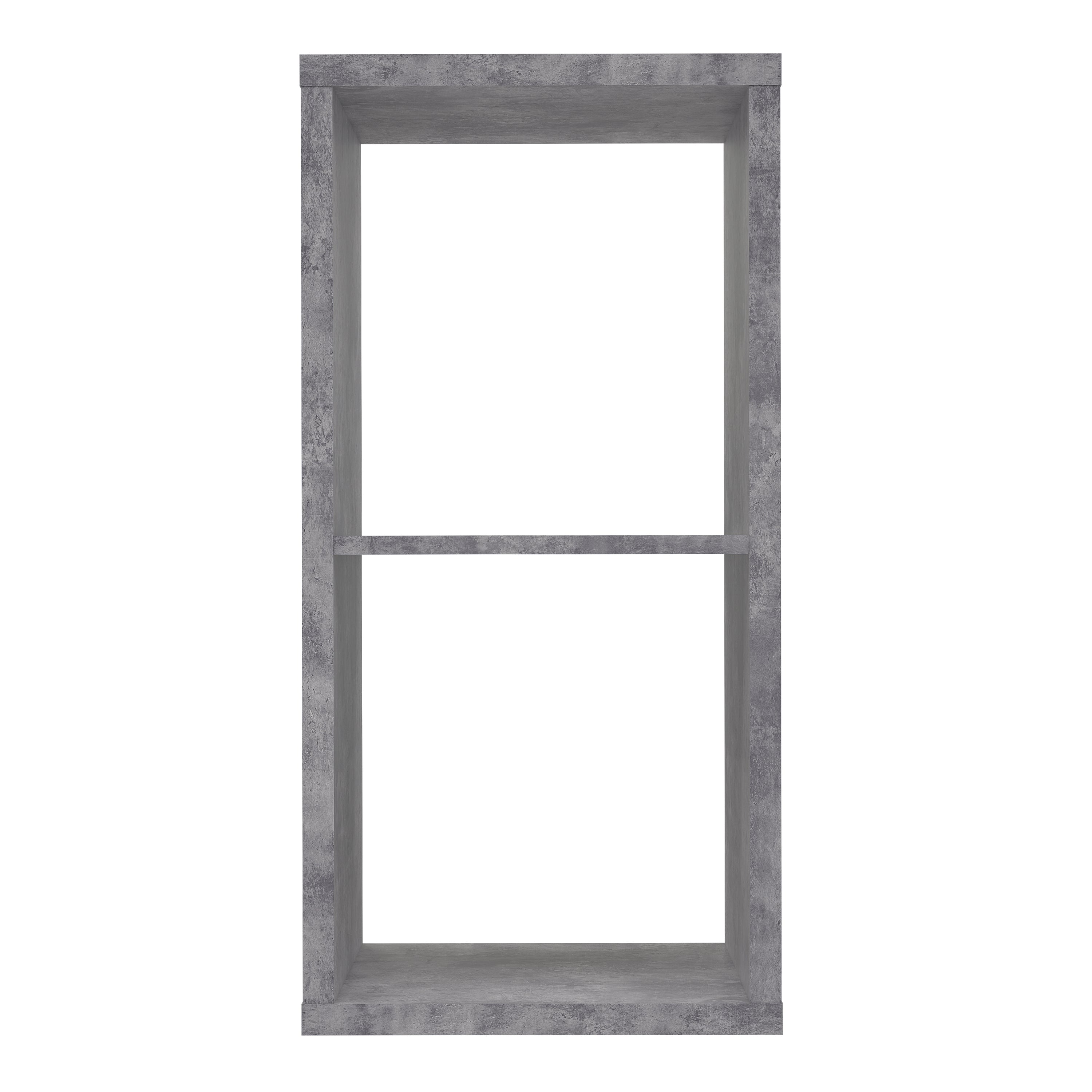 Maurice 1 Shelf Storage Unit in Concrete Grey