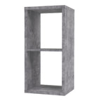 Maurice 1 Shelf Storage Unit in Concrete Grey
