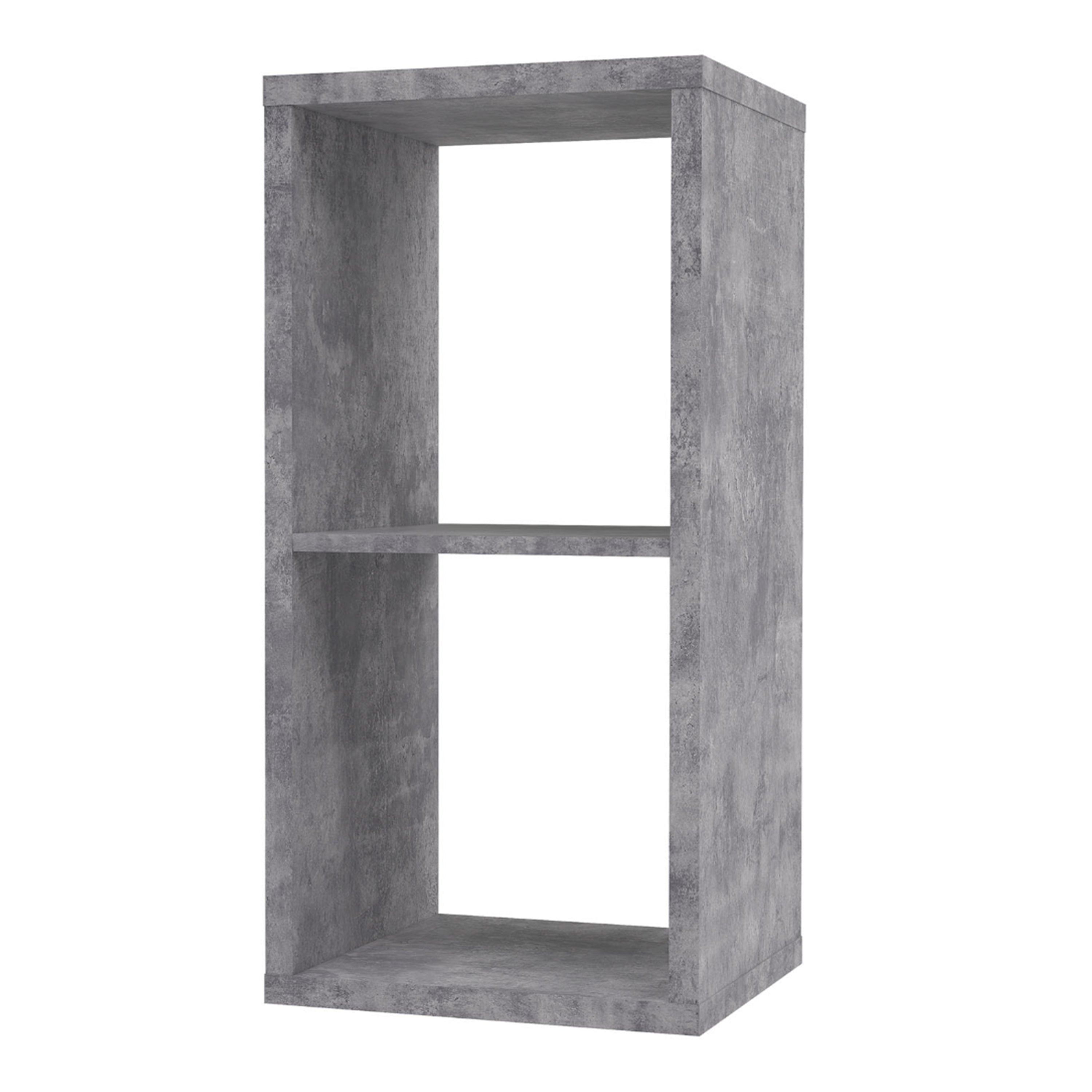 Maurice 1 Shelf Storage Unit in Concrete Grey