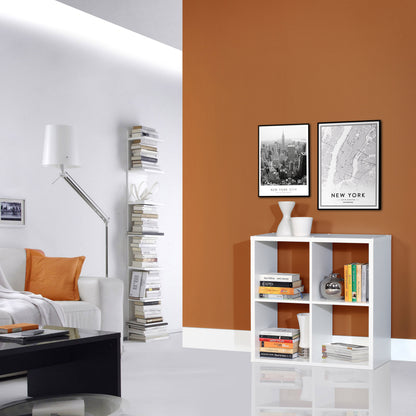 Maurice 2x2 Storage Unit in Matt White