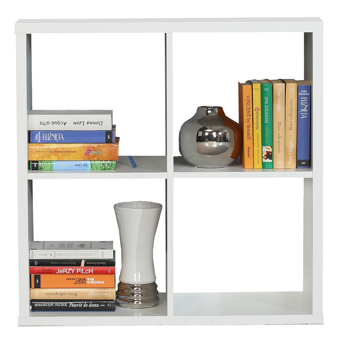 Maurice 2x2 Storage Unit in Matt White