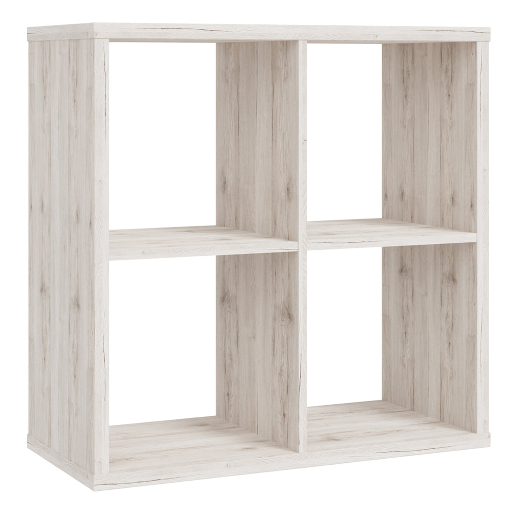 Maurice 2x2 Storage Unit in Sand Oak