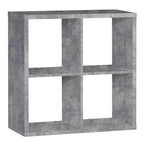 Maurice 2x2 Storage Unit in Concrete Grey