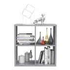 Maurice 2x2 Storage Unit in Concrete Grey