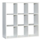 Maurice 3x3 Storage Unit in Matt White