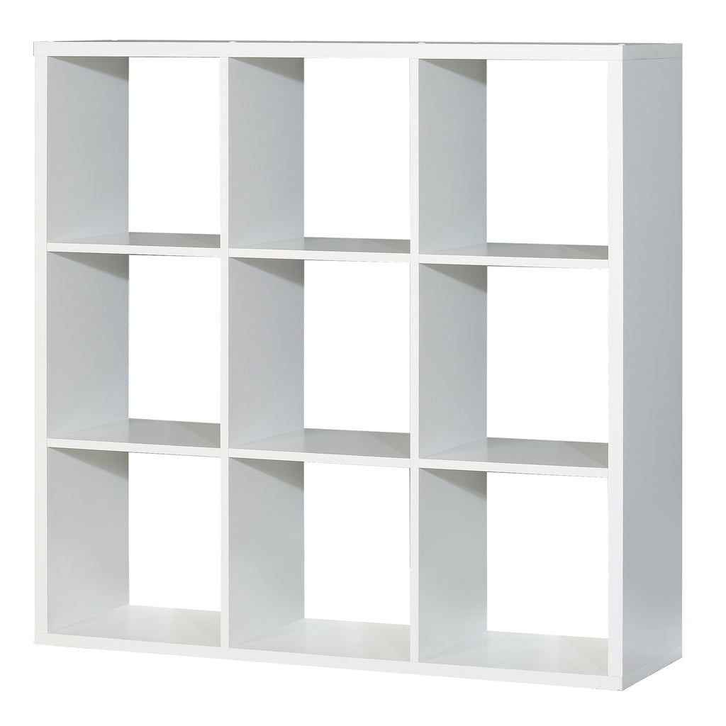 Maurice 3x3 Storage Unit in Matt White