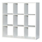 Maurice 3x3 Storage Unit in Matt White