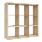 Maurice 3x3 Storage Unit in Sonoma Oak