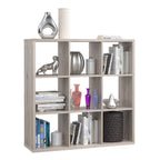 Maurice 3x3 Storage Unit in Sand Oak