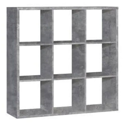 Maurice 3x3 Storage Unit in Concrete Grey