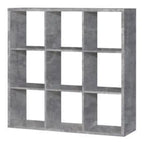 Maurice 3x3 Storage Unit in Concrete Grey