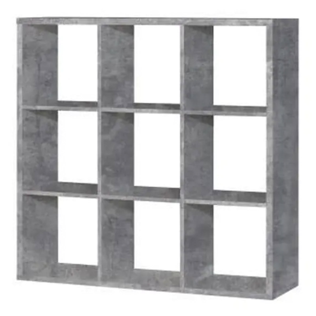 Maurice 3x3 Storage Unit in Concrete Grey