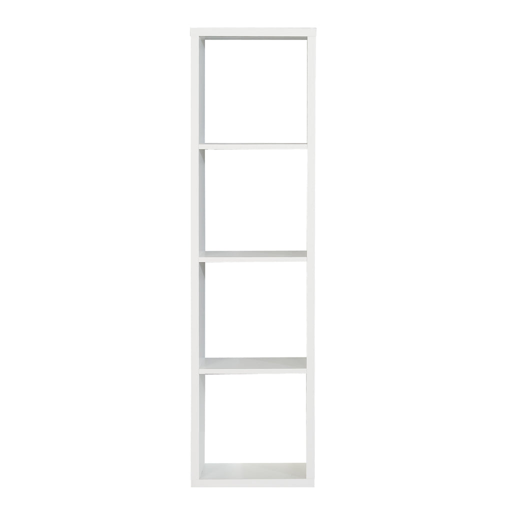 Maurice 3 Shelves Storage Unit in Matt White