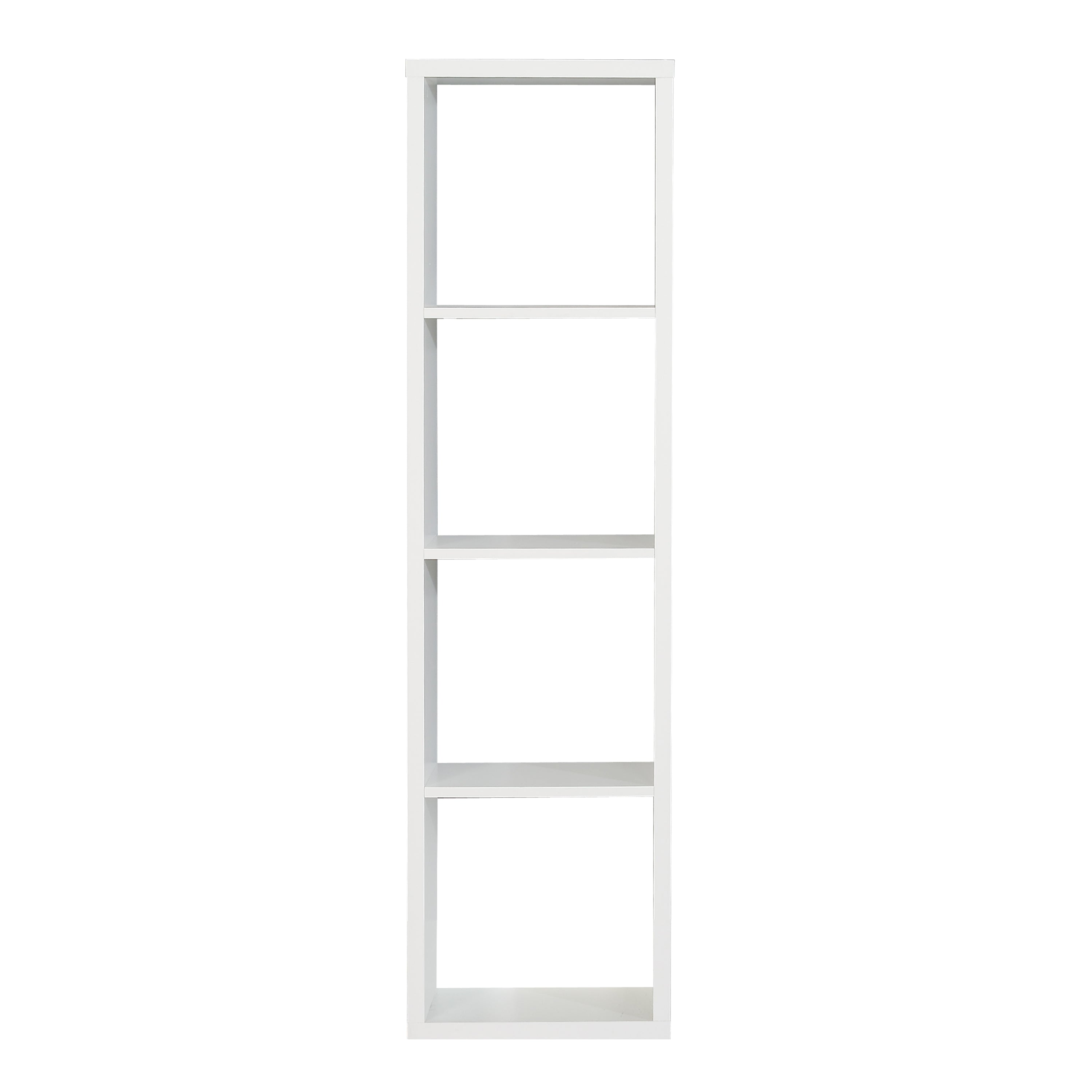 Maurice 3 Shelves Storage Unit in Matt White