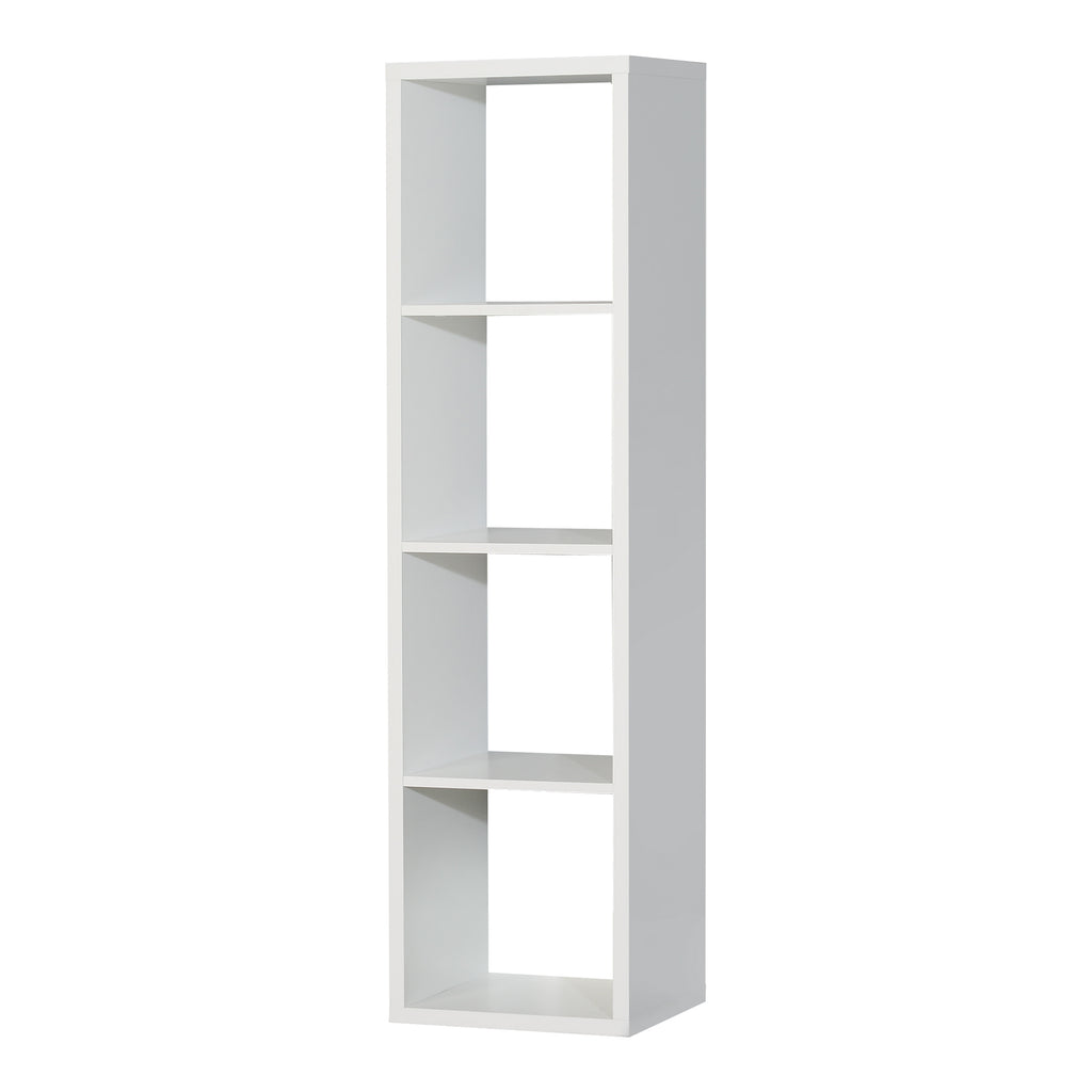 Maurice 3 Shelves Storage Unit in Matt White