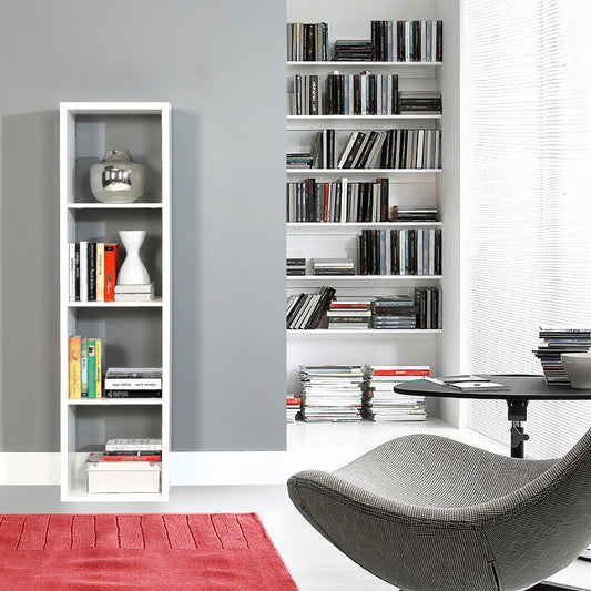 Maurice 3 Shelves Storage Unit in Matt White