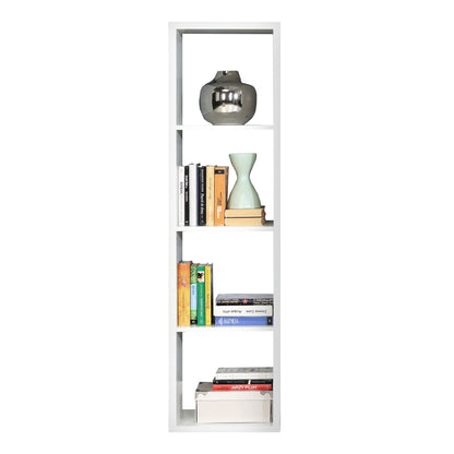 Maurice 3 Shelves Storage Unit in Matt White