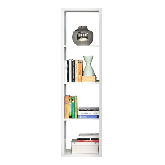 Maurice 3 Shelves Storage Unit in Matt White