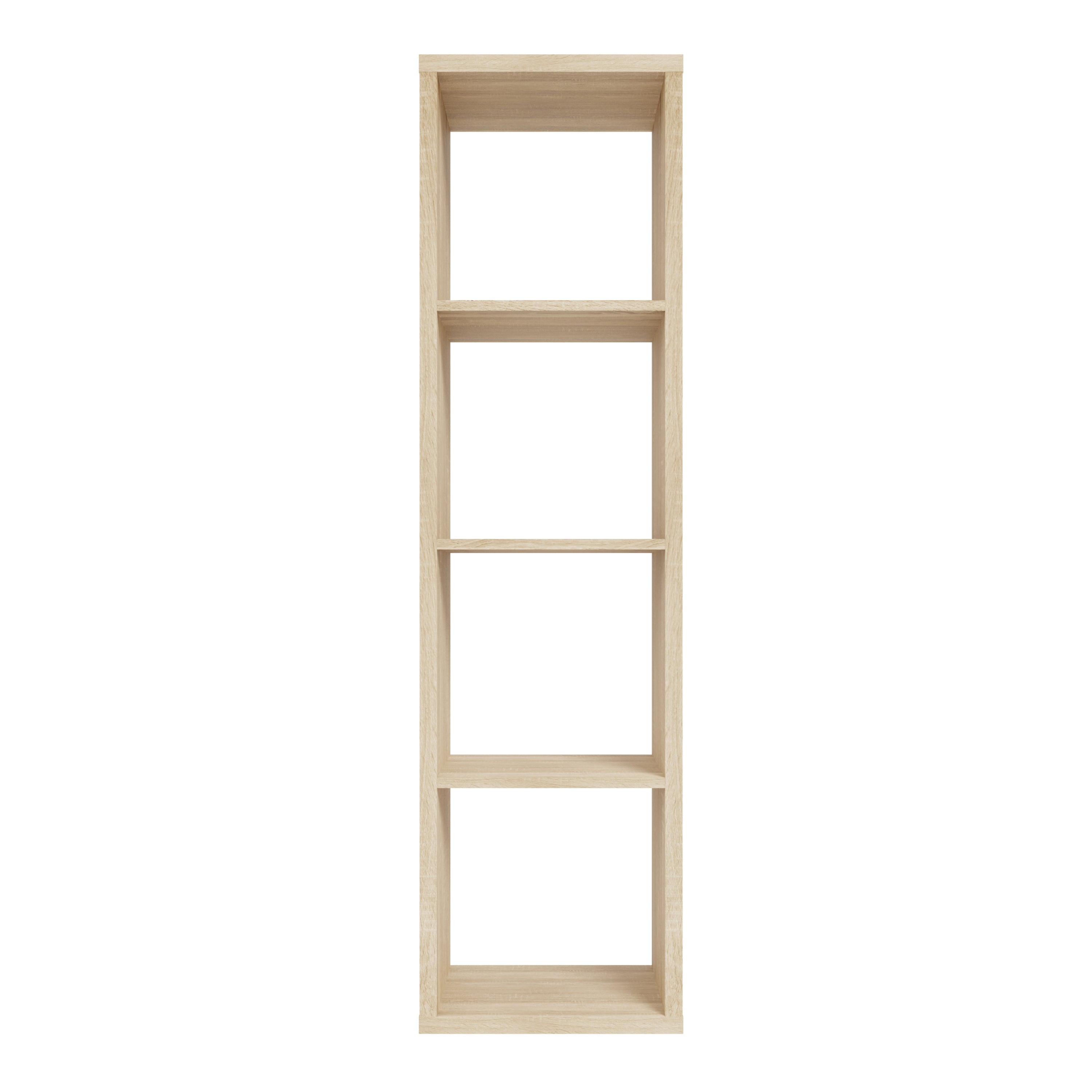 Maurice 3 Shelves Storage Unit in Sonoma Oak