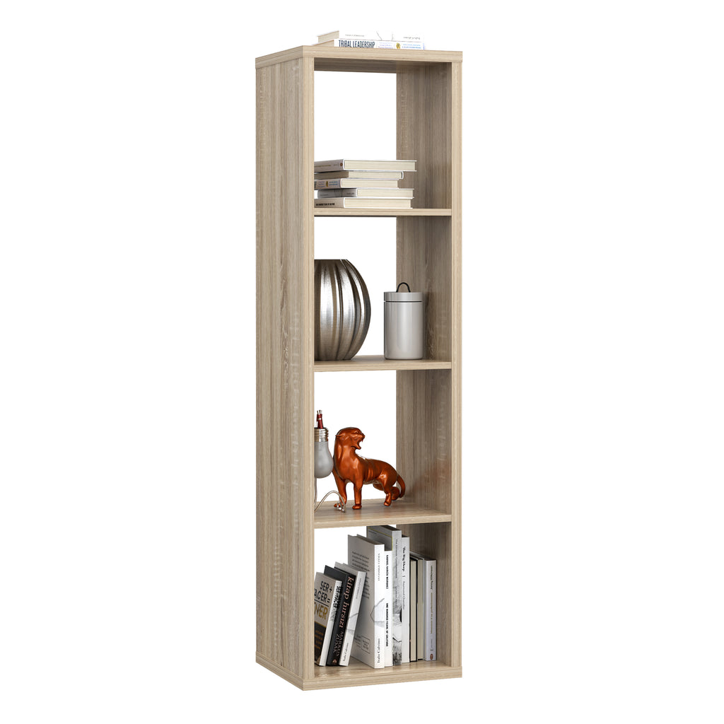 Maurice 3 Shelves Storage Unit in Sonoma Oak