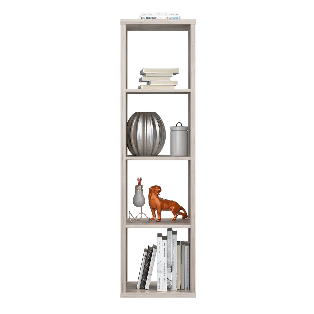 Maurice 3 Shelves Storage Unit in Sand Oak