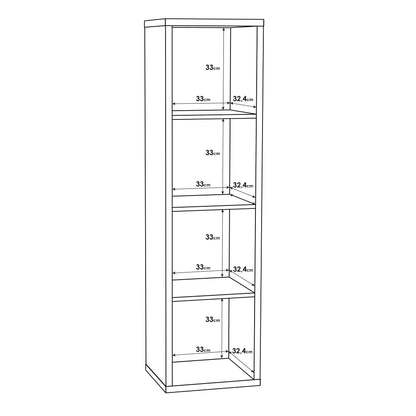 Maurice 3 Shelves Storage Unit in Sand Oak