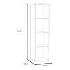 Maurice 3 Shelves Storage Unit in Artisan Oak
