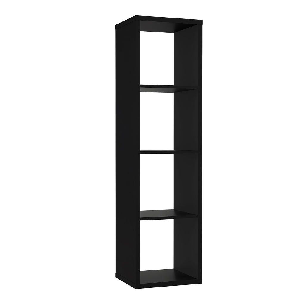 Maurice 3 Shelves Storage Unit in Matt Black