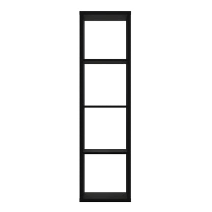 Maurice 3 Shelves Storage Unit in Matt Black