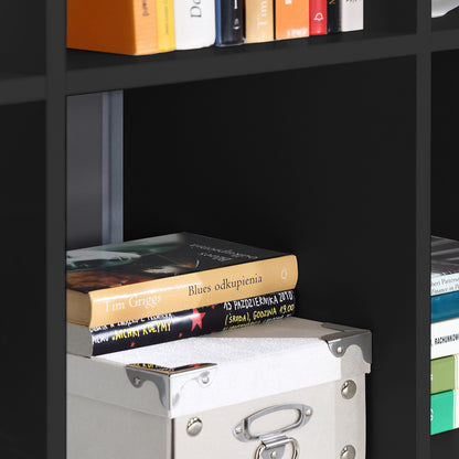 Maurice 3 Shelves Storage Unit in Matt Black
