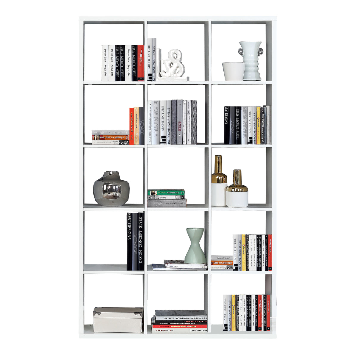 Maurice 3x5 Storage Unit in Matt White