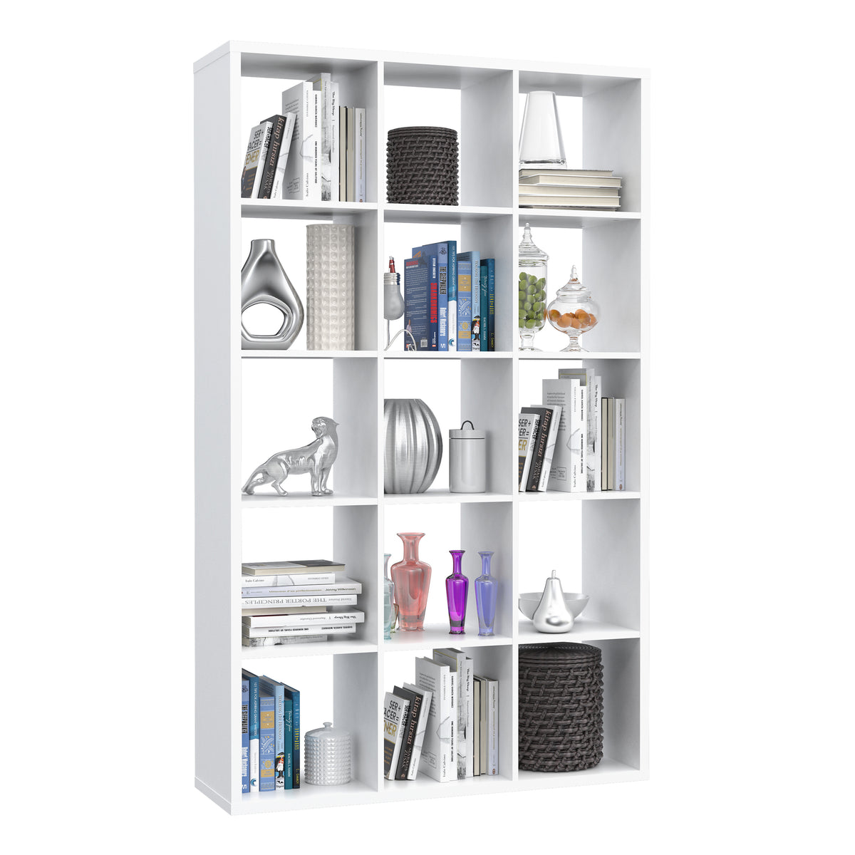 Maurice 3x5 Storage Unit in Matt White