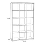 Maurice 3x5 Storage Unit in Matt White