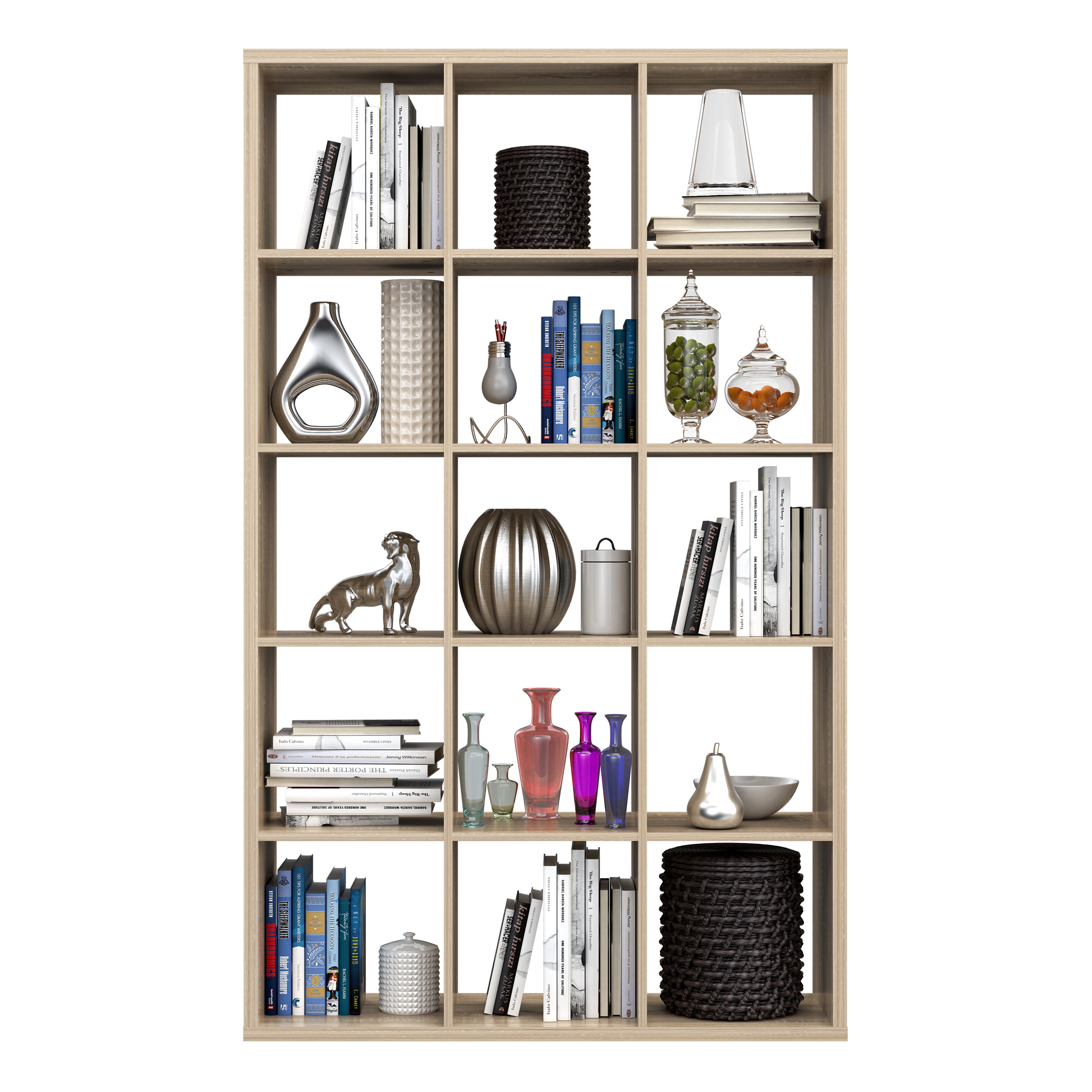 Maurice 3x5 Storage Unit in Sonoma Oak
