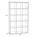 Maurice 3x5 Storage Unit in Sonoma Oak