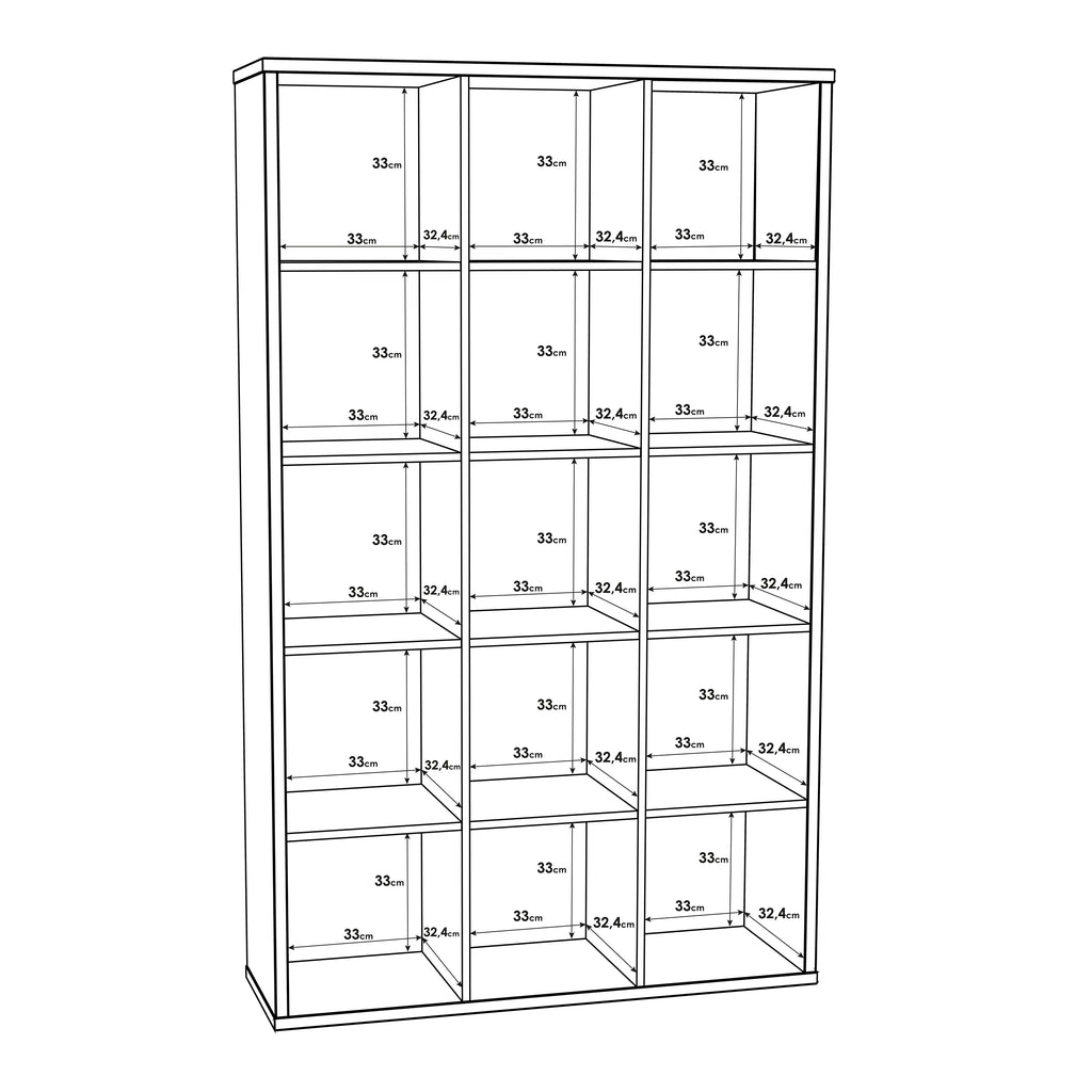 Maurice 3x5 Storage Unit in Sonoma Oak