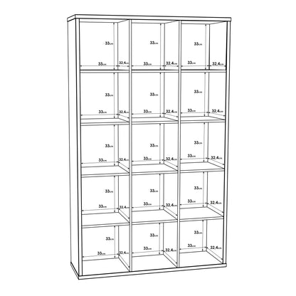 Maurice 3x5 Storage Unit in Sand Oak
