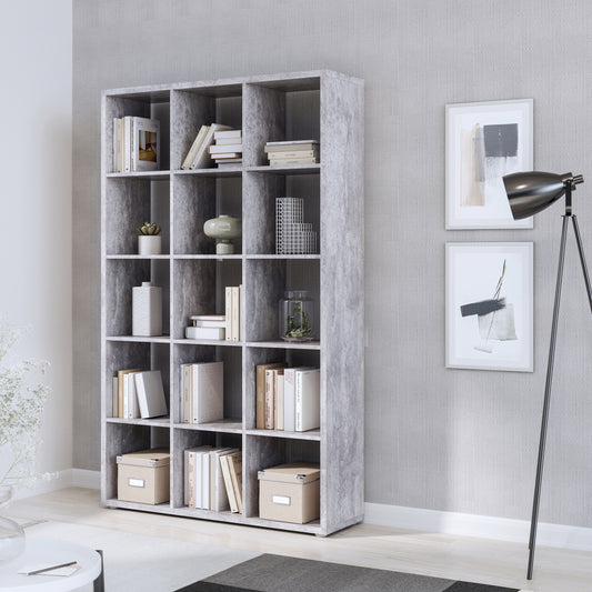 Maurice 3x5 Storage Unit in Concrete Grey