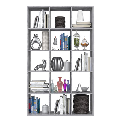 Maurice 3x5 Storage Unit in Concrete Grey