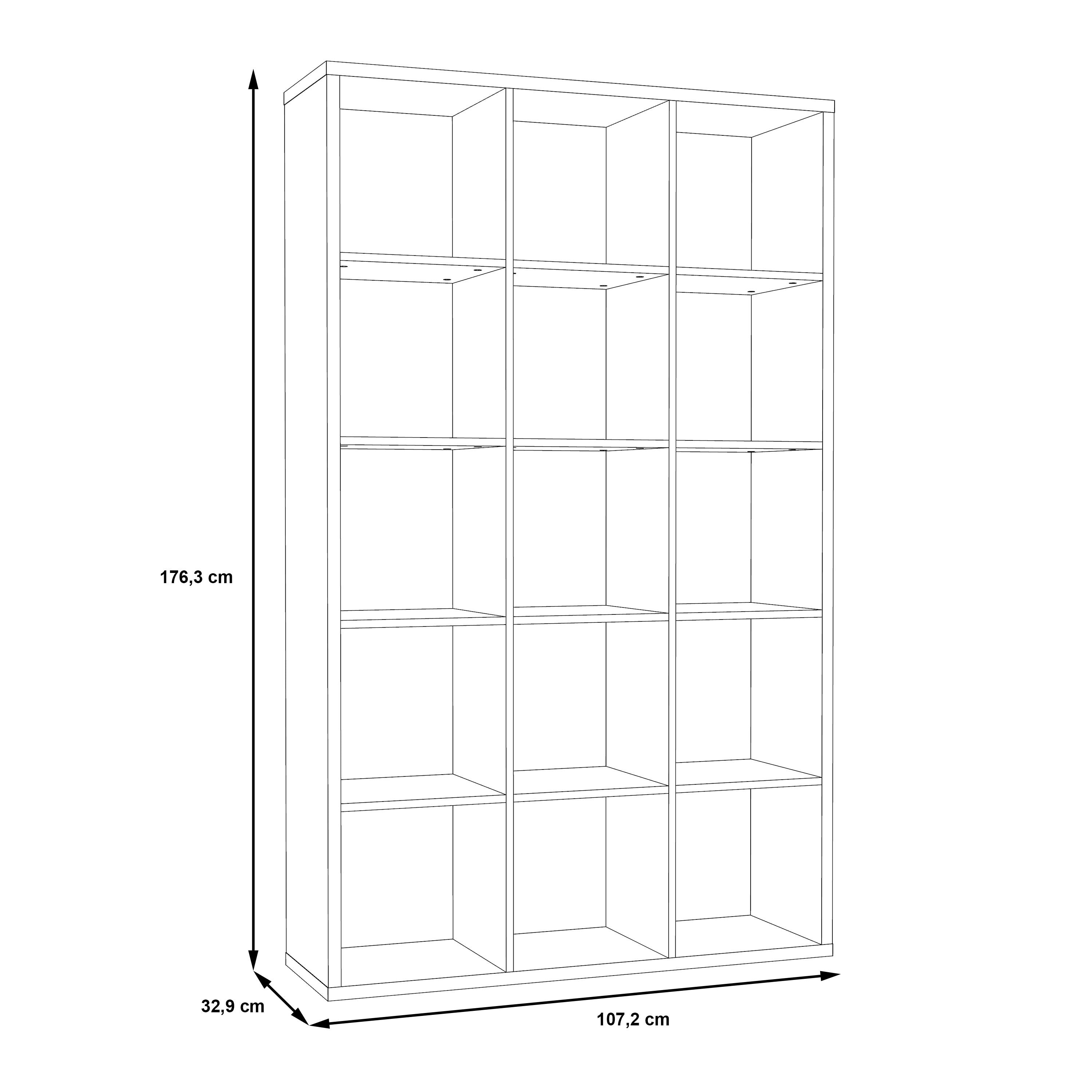 Maurice 3x5 Storage Unit in Concrete Grey