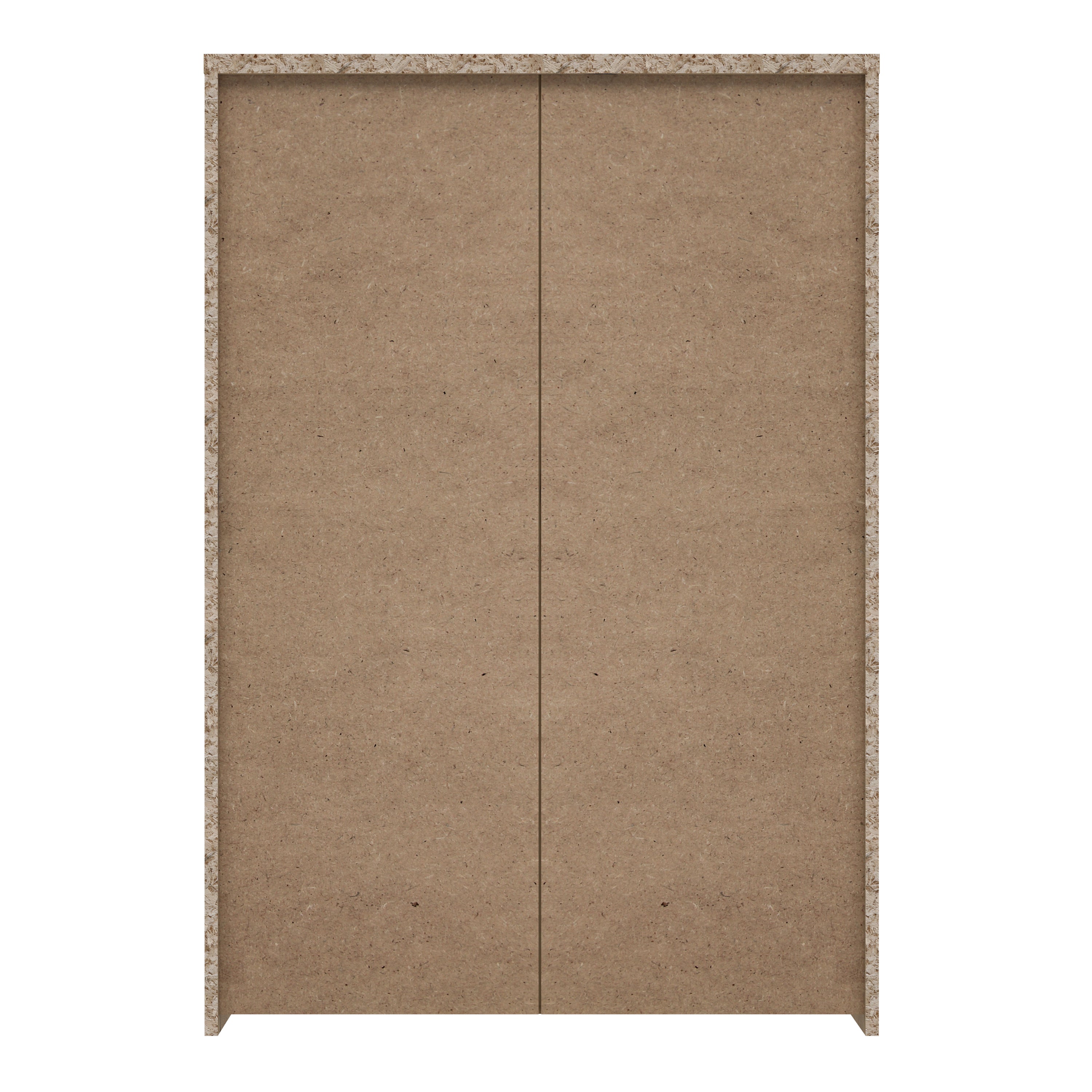 Brent Storage Cabinet with 6 Doors in Artisan Oak/White