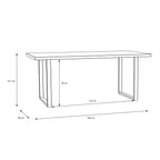 Nico Dining Table in Bartex Oak