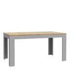 Balmoral Extending Dining Table 160-207cm in Riviera Oak/Grey Oak