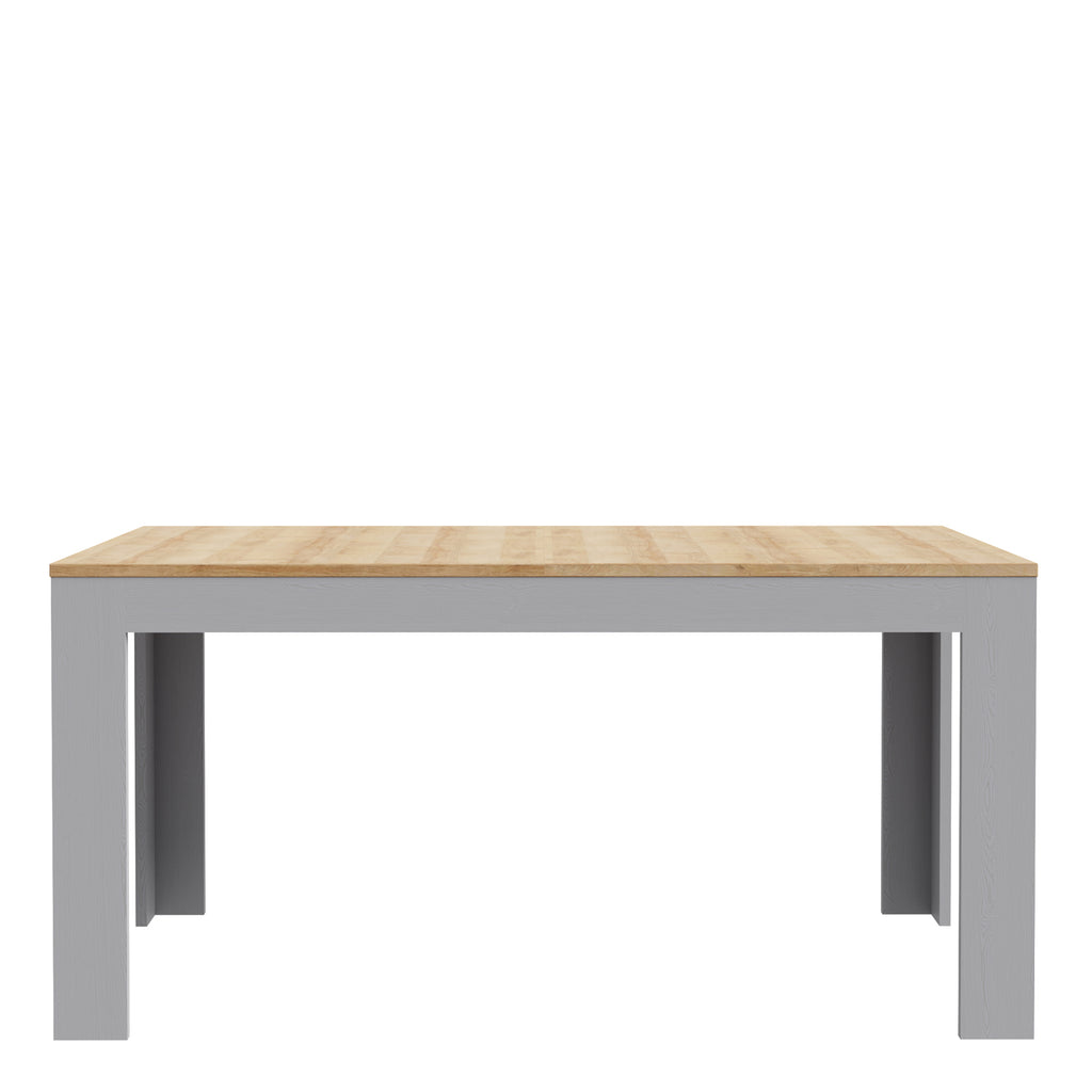 Balmoral Extending Dining Table 160-207cm in Riviera Oak/Grey Oak