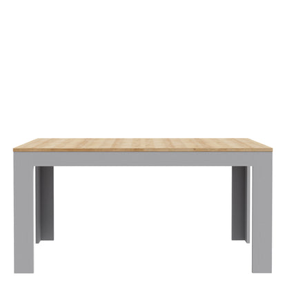 Balmoral Extending Dining Table 160-207cm in Riviera Oak/Grey Oak