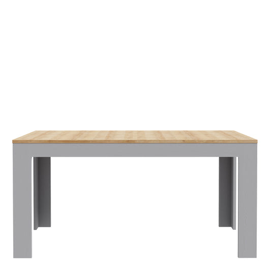 Balmoral Extending Dining Table 160-207cm in Riviera Oak/Grey Oak
