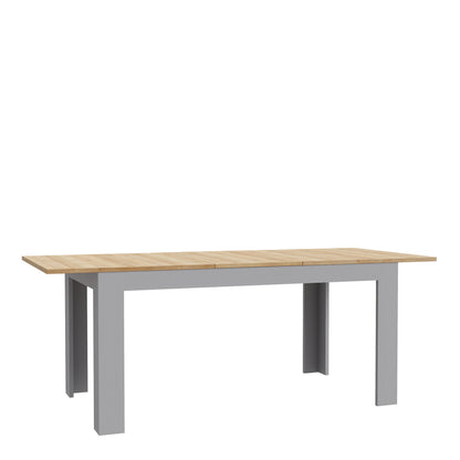 Balmoral Extending Dining Table 160-207cm in Riviera Oak/Grey Oak